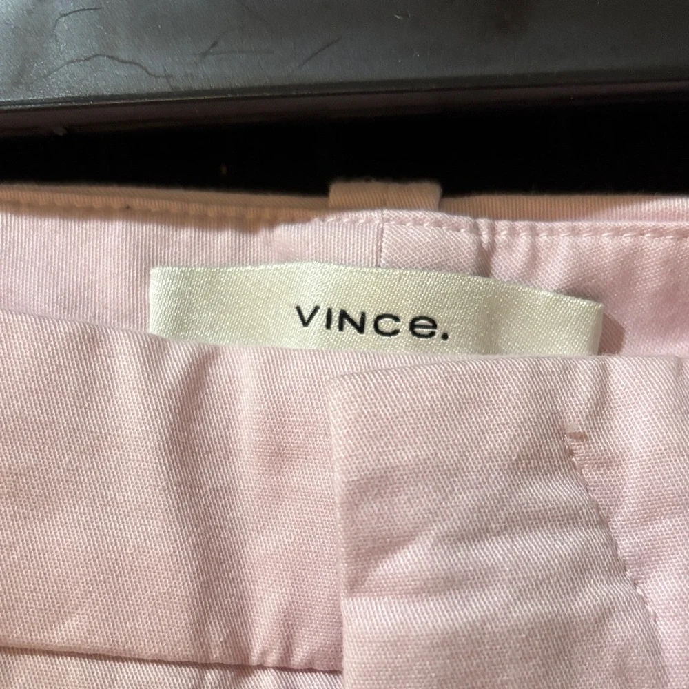 Vince Pale Pink Tailored Shorts - Picture 2 of 4